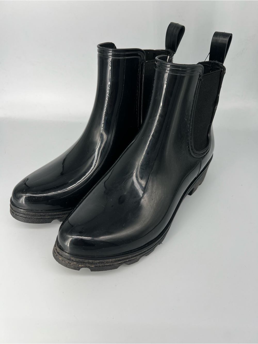 Capelli women’s Black Waterproof Chelsea Rain Boots